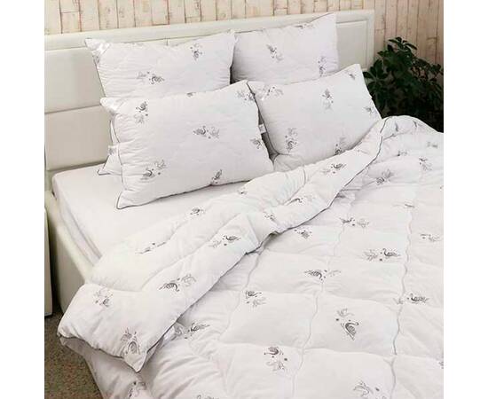 Подушка 50х70 с искуственным лебяжим пухом Swan Luxury Руно (310.52_Swan Luxury), Цвет: белый, Размер: 50x70, изображение 4