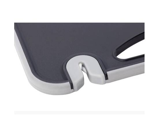 Доска разделочная 37x28x0.8 см пластиковая Kamille (10077), изображение 2