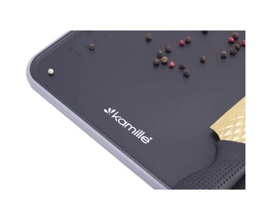 Доска разделочная 37x28x0.8 см пластиковая Kamille (10077), изображение 3