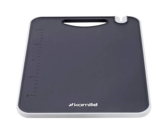 Доска разделочная 37x28x0.8 см пластиковая Kamille (10077), изображение 5