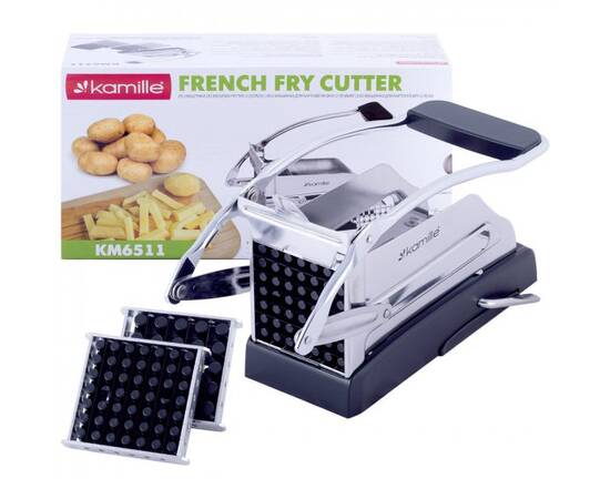 Картоплерізка для фрі з двома насадками Kamille (6511), зображення 6
