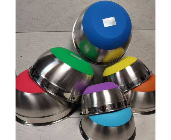 Миска O24x11 см c антискользящим дном Kamille (4349), изображение 3