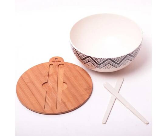 Миска з бамбукового волокна 27x12.2 см Kamille (4384), зображення 3