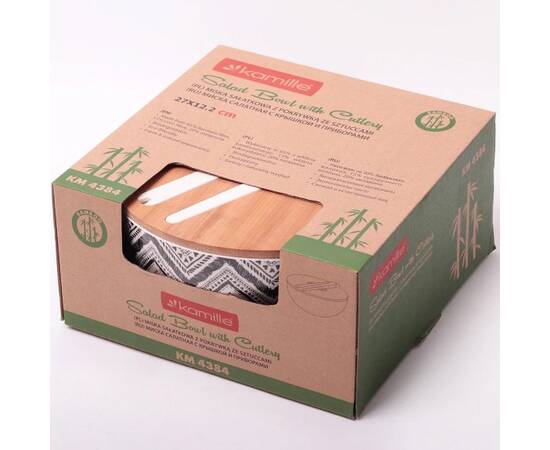 Миска з бамбукового волокна 27x12.2 см Kamille (4384), зображення 4