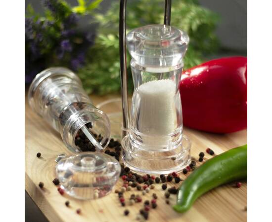 Набор перцемолок 2шт на подставке см Kamille (7053), изображение 3