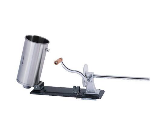 Шприц для начинення ковбас 5,5 кг з насадками (O1,5 см, О2 см, O2,2 см, O2,5 см) Kamille (6507), зображення 3