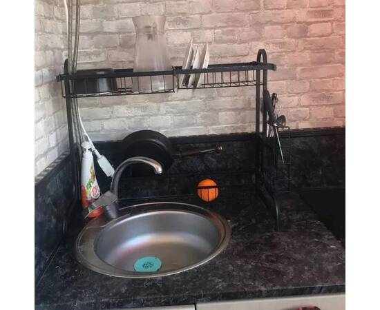 Сушарка для посуду 77x29,5x55,5 Kamille (754), зображення 3