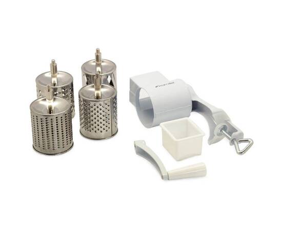 Терка універсальна механічна 4 в 1 Kamille (6503), зображення 2