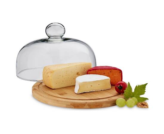 Ковпак для сиру з дошкою KELA Jonna, 24х15,5 см (12517), зображення 4