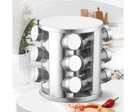 Набор емкостей для специй 12 шт Maestro Basic (MR-1725), изображение 2