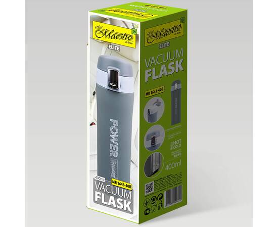 Термокружка Power 0,4 л Maestro (MR-1643-40B), изображение 4