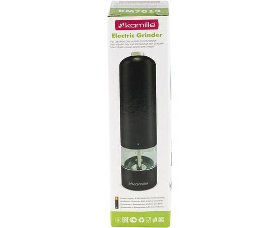 Млин для спецій електричний 22x5,3 см. Kamille (7013), зображення 7