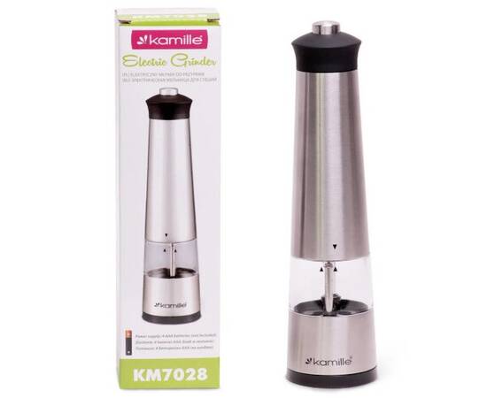 Мельница электрическая для специй O5,8x21,5 см Kamille (7028), изображение 4