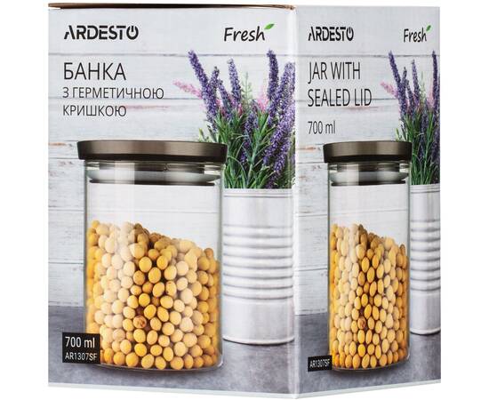 Банка для зберігання Fresh 700 мл Ardesto (AR1307SF), зображення 4