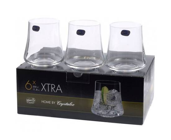 Стаканы Xtra 350мл для виски 6 шт. Bohemia (23023/350), изображение 2