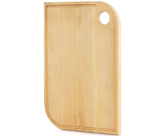 Дошка для нарізки Бук 30х20х1,8 см Brizoll (D002), зображення 2