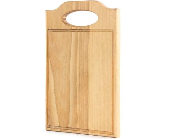 Дошка для нарізки Бук 30х20х1,8 см Brizoll (D003), зображення 2