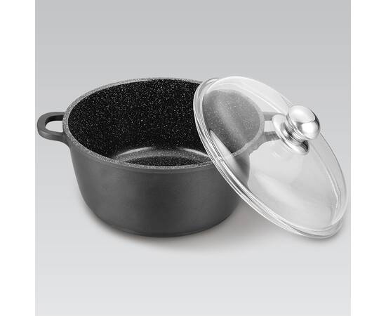 Каструля чорна 1,0л. Maestro (MR4616С), Тип: каструля, Об'єм: 1 л, Колір: чорний, зображення 2