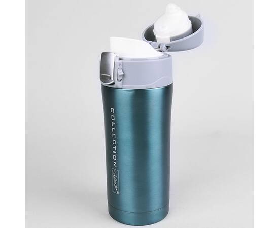 Термокружка 0,32 л Maestro бирюзовый (MR1641-32-BLUE), изображение 2