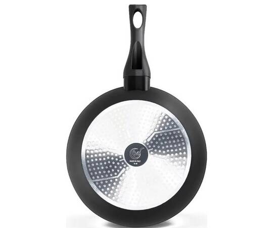 Сковорода TVS Virtus 26 см, Колір: чорний, Тип: сковорода, Форма: кругла, Діаметр (см): 26, зображення 2