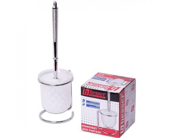 Ерш для туалета с подставкой 10x13.5x35.5 см Besser (509), изображение 2