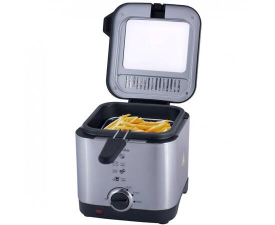 Фритюрниця електрична 1,5л Kamille (6812), зображення 3