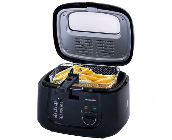 Фритюрниця електрична 2,5л Kamille (6810), зображення 4