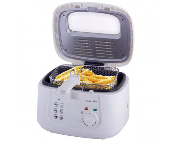 Фритюрниця електрична 2,5л Kamille (6811), зображення 3