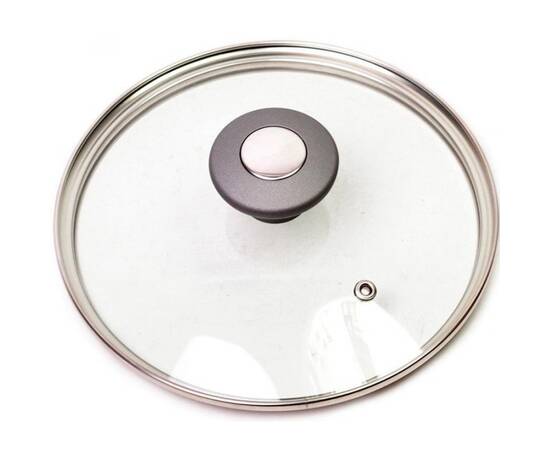 Крышка стеклянная О30 см (универсальная) Kamille (0827GR), Диаметр: 30 см, изображение 2