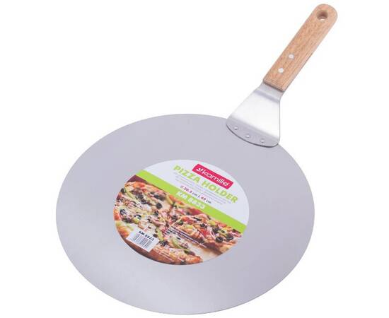 Підставка для піци O30, 5x49 см з дерев'яною ручкою Kamille (8833), зображення 5