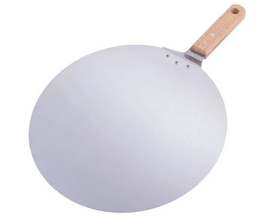 Підставка для піци O30, 5x49 см з дерев'яною ручкою Kamille (8833), зображення 3