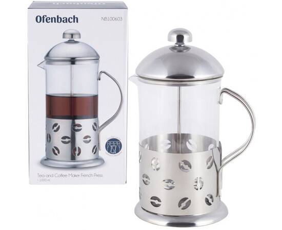 Френч-пресс 1000 мл Ofenbach (100603), изображение 3