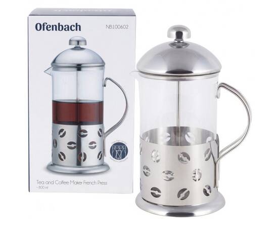 Френч-пресс 800 мл Ofenbach (100602), изображение 3