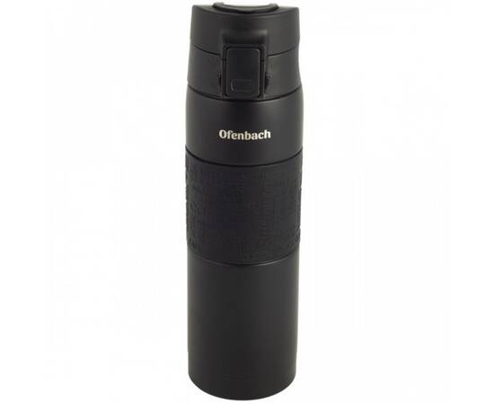 Термокружка 480 мл с TPR-вставкой Ofenbach (101300), изображение 2