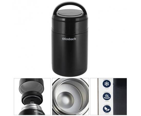 Термос пищевой 600 мл (O11.1x20 см) Ofenbach (101301), изображение 3