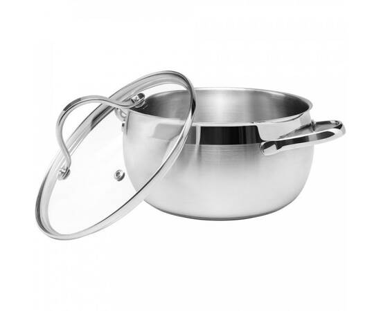 Каструля POLARIS Sonata-20C 3,2 л (015065), Тип: каструля, Об'єм: 3,2 л, Колір: срібний, зображення 2