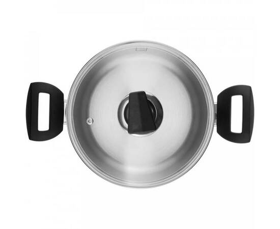 Каструля POLARIS Verde-24C 5 л (015144), Тип: каструля, Об'єм: 5 л, Колір: срібний, зображення 3