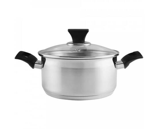 Каструля POLARIS Verde-24C 5 л (015144), Тип: каструля, Об'єм: 5 л, Колір: срібний, зображення 4