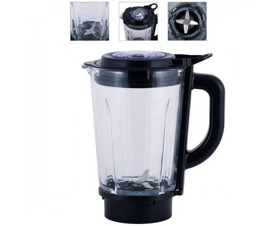 Блендер стаціонарний 1,5л Kamille (6740), зображення 5