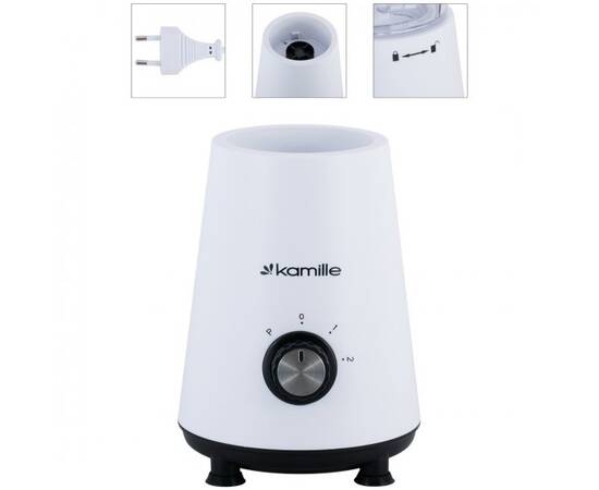 Блендер стаціонарний 1л Kamille (6742), зображення 3