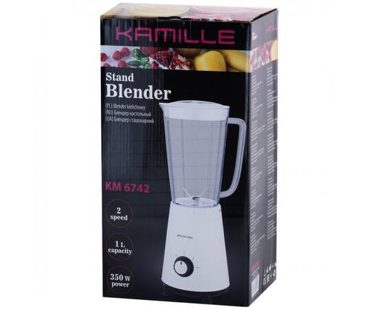 Блендер стаціонарний 1л Kamille (6742), зображення 9