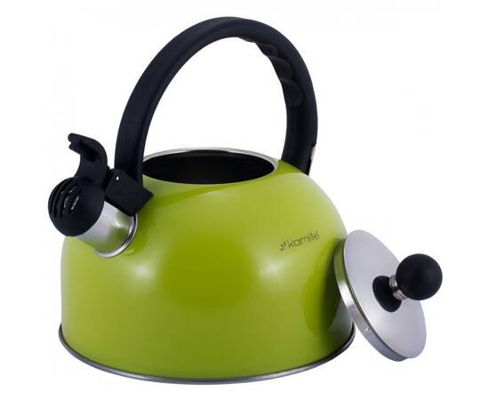 Чайник 2,5л со свистком Kamille (0679A), изображение 3