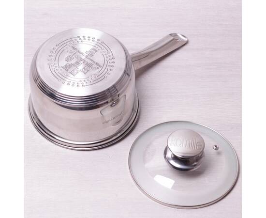 Ківш 2.1л з кришкою Kamille (4526S), зображення 3