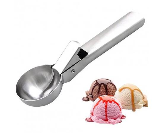 Ложка для морозива 18,2 x4, 8x4,5 см Kamille (5195), зображення 2