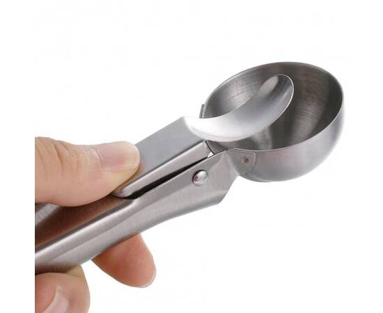 Ложка для морозива 18,2 x4, 8x4,5 см Kamille (5195), зображення 4