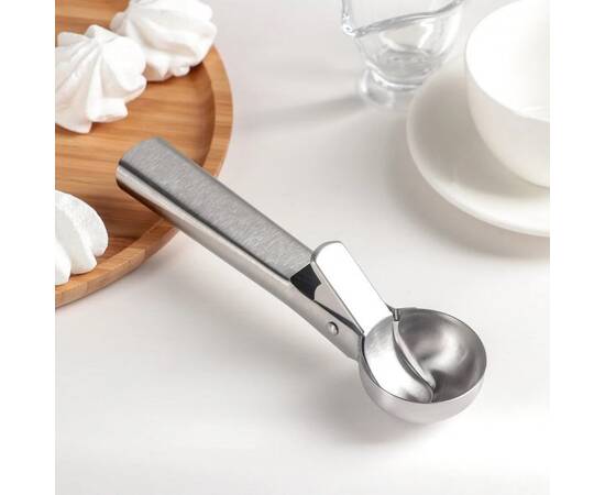 Ложка для морозива 18,2 x4, 8x4,5 см Kamille (5195), зображення 5