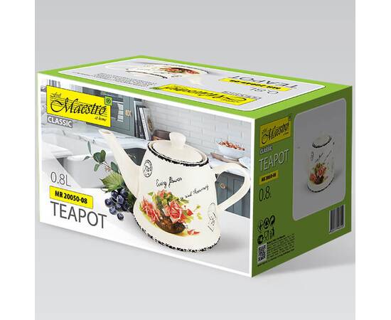 Чайник-заварник 0,8л Открытка-роза Maestro (MR20050-08), изображение 3