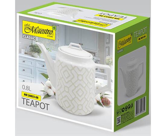 Чайник-заварник 0,8л Pattern Maestro (MR20033-08), зображення 3