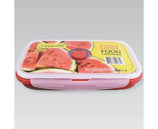 Ланч бокс 1200 мл силикон Maestro (MR1053), изображение 3
