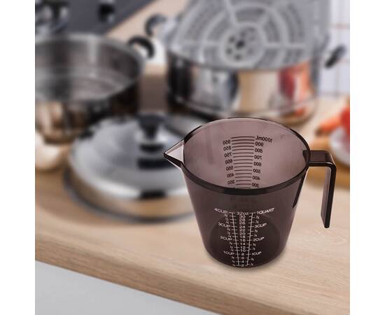 Мерный стакан 0,6л Maestro черный (MR1740-600), изображение 2